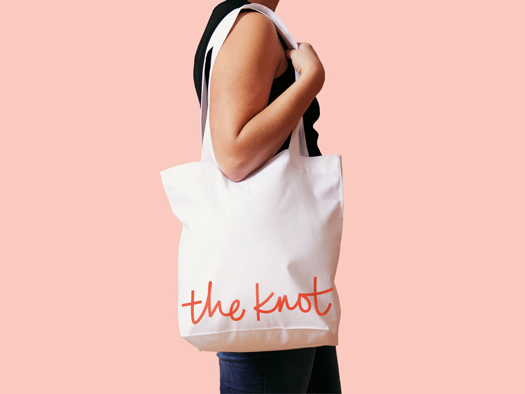 TheKnot婚禮策劃服務(wù)公司品牌形象升級改造案例,方案涉及廣告語和logo設(shè)計