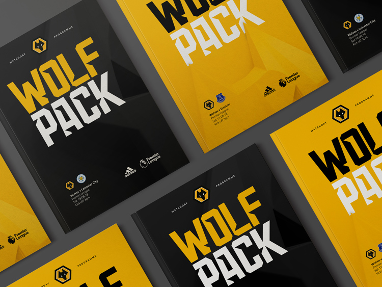 Wolves足球俱樂部品牌標志vi設(shè)計