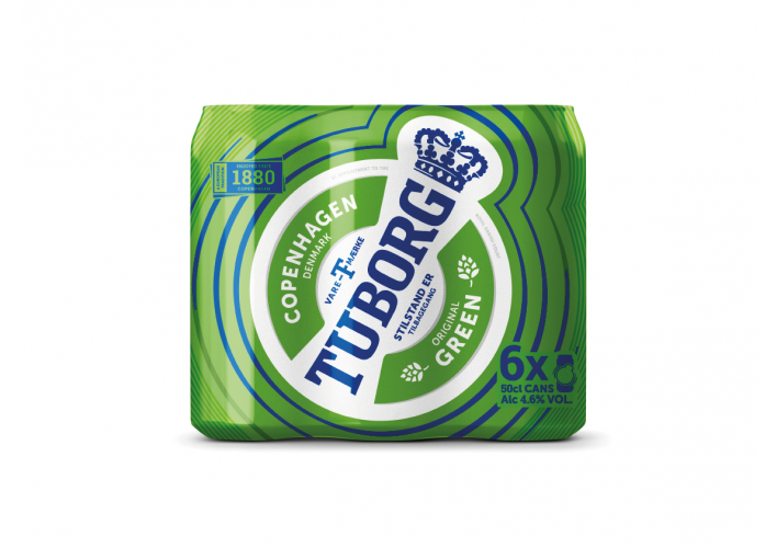 丹麥啤酒Tuborg品牌設計，展現年輕與活力