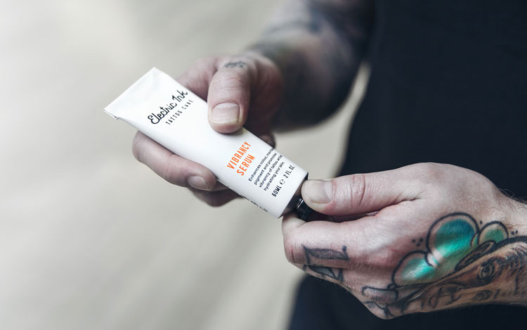 紋身護理品牌Electric Ink視覺識別設(shè)計